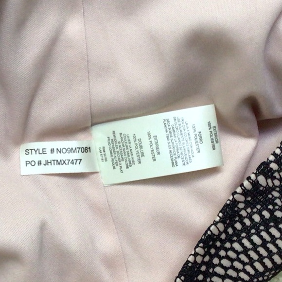 Like New Eliza J Black and Tan Lace Dress - Picture 9 of 9